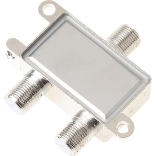 2 Way Splitter 5-2400MHz Signal Satellite Splitter TV Antenna Coaxial HDTV