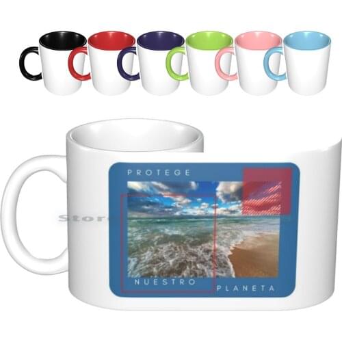Protege Nuestro Planeta Ceramic Mugs Coffee Cups Milk Tea Mug Protege Nuestro Planeta Protege Nuestro Planeta Ya Valimos Madre