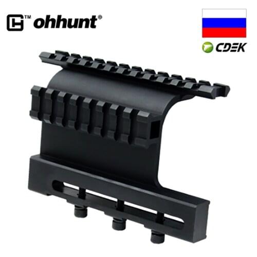 SHIP FROM Russia ohhunt Tactical Hunting AK Series Gen 3 AK Double Weaver Picatinny Rail Side Mount System AK47 AK74