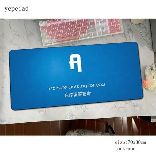 Letter mouse pad 700x400x3mm gaming mousepad anime cool new office notbook desk mat Adorable padmouse games pc gamer mats