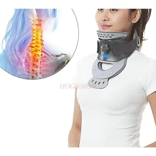 Neck traction For Home Treatment Hot Compress Massage Adult Strength Inflatable Cervix Vertebra Neck Pain Care Tool