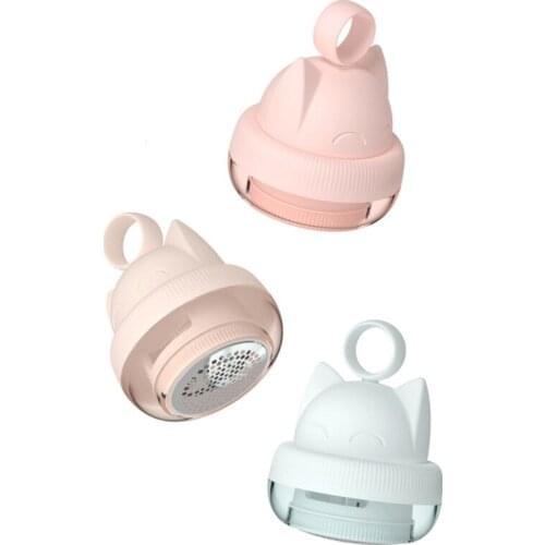 Electric Ball Trimmer Clothes Hair Clipper Remover Portable Cute Cat Shaped Shaving for Sweater Quilt Smart Home kits