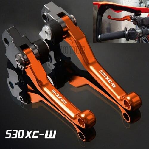 For 530XC-W 2008-2011 2009 2010 530 XC-W XCW XC W CNC Aluminum Motorcycle Dirt Pit Bike Motocross Pivot Brake Clutch Levers