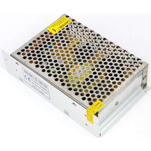 Led driver 100W AC110/220V to DC12V 8.3A led lighting transformer for strip light power supply