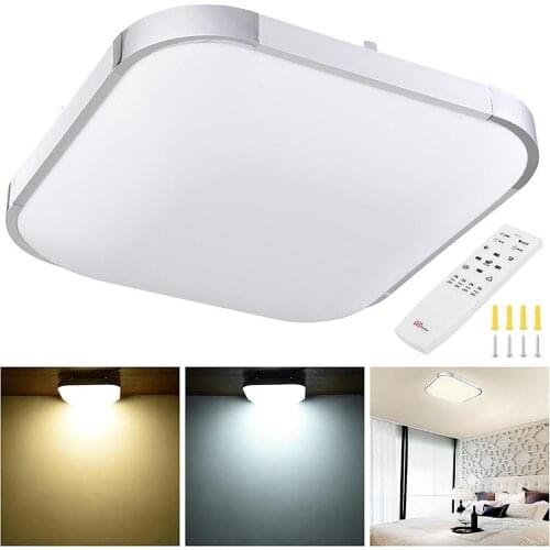 LED Ceiling Light Flush Mount Kitchen Home Fixture Lamp Remote Control Home Decoration For Living Room Bedroom