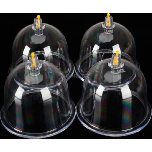 4 cans cupping device household air pumping type cupping gas tank vacuum cupping device large pot B02 large