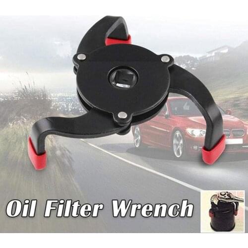 High Quality Universal 3 Jaw Oil Filter Remover Tool Tool Filter Tools Removal Interface Wrench Oil Tool Filter Special Car X2G6