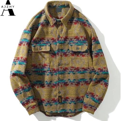 AJZHY Mens Silk Shirts