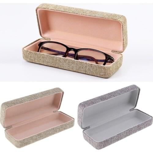 Eye Glasses Hard Case Box Crush Resistant Casing Easy Close Off