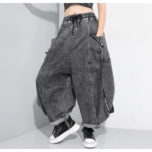 Женские укороченные джинсы HARTUPEETU China At AliExpress