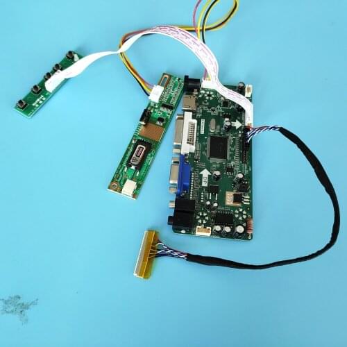 Kit for LTN154X3-L01-H/LTN154X3-L06-6/LTN154X3-L06-J panel 1280X800 30pin M.NT68676 HDMI+DVI+VGA LCD Audio Controller Board