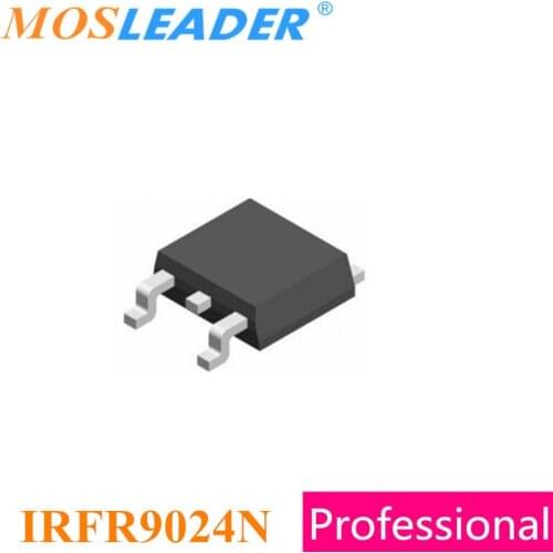 Mosleader TO252 IRFR9024N 500PCS DPAK IRFR9024 IRFR9024TRPBF P-Channel 55V 11A Made in China High quality