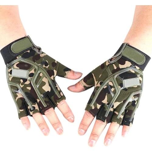 2019 New Strategic Gloves Cycling Glove Outdoor Sports Mountaineering Fitness Riding Anti-Skid Half-Finger Gloves For Men Women