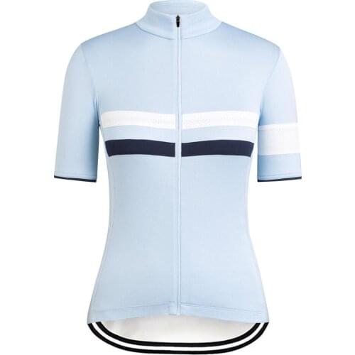 RCC New Women Cycling Jersey Short Sleeve MTB Maillot Team Bicycle Clothing Summer Breathable Cycling Tops Bicycle Ridewear
