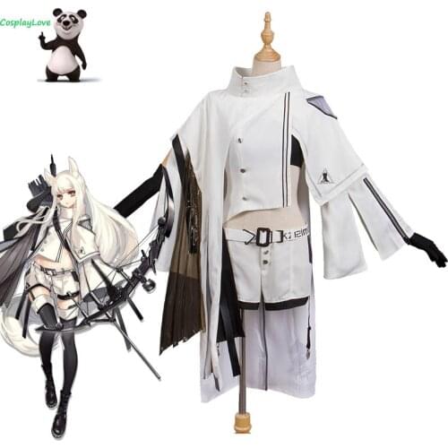CosplayLove Arknights Platinum Cosplay Costume Dress Shoes For Christmas Hallowee