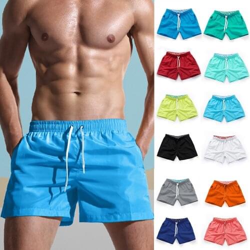 Swimming Shorts for Men Swimwear Man Swimsuit Swim Trunks Summer Bathing Beach Wear Surf Boxer Brie