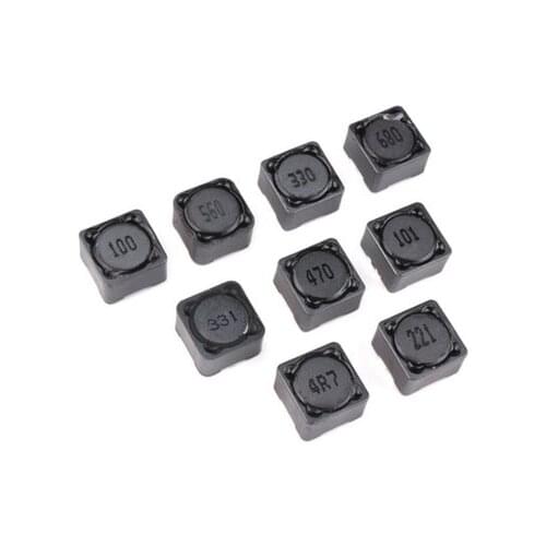 50PCS/lot SMD power inductors CDRH104R CD104R 10*10*4MM 2.2UH 3.3UH 4.7UH 6.8UH 10UH 22UH 33UH 47UH 68UH 100UH 150UH 220UH 330UH