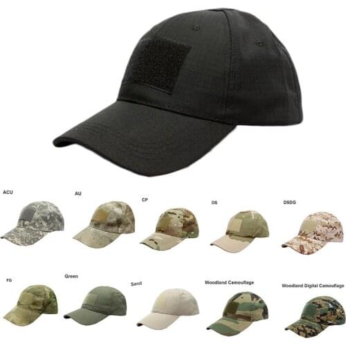 Tactical Snapback Stripe Caps Military Army Camo Cap Camouflage Hat Simplicity Outdoor Sport Hunting Cap Hat For Men Women Hats
