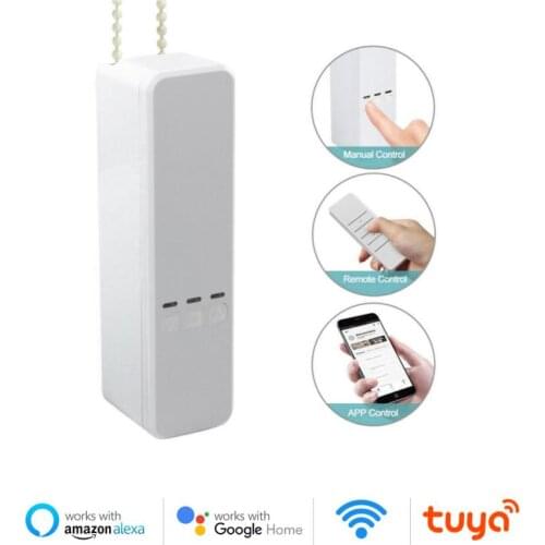 Smart Motorized Chain Roller Blinds DIY Tuya WiFi Remote Voice Control Shade Shutter Drive Motor Work With Alexa Google Home HOT