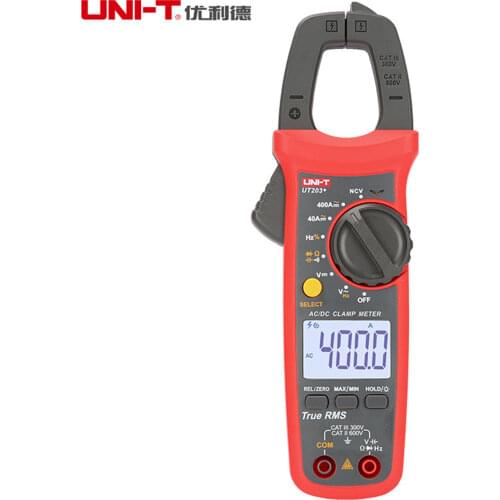 UNI-T UT202+/UT203+ 400-600A clamp meter / automatic range true RMS high precision multimeter Capacitance Resistance Tester