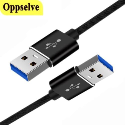 Oppselve USB 3.0 Extension Cable Extender Cable for TV PS4 One SSD USB3.0 Extender Data Cord Mini USB Extension Cable Cord
