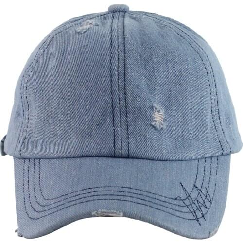 Womens Summer Hat High Quality Denim Simple Shading Fashion Hat Men Cap Adjustable Eastic Hat Spring Summer Hats For Women