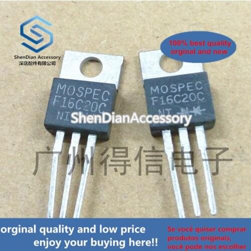 10pcs 100% orginal new F16C20C 16C20 TO-220 real photo