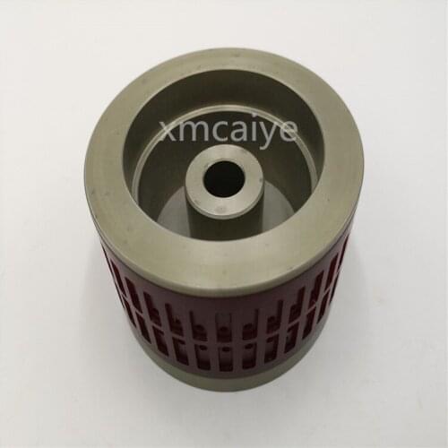 2 Piece high quality STAHL Folding Machine Parts MBO Suction Wheel Size 123x20x64mm