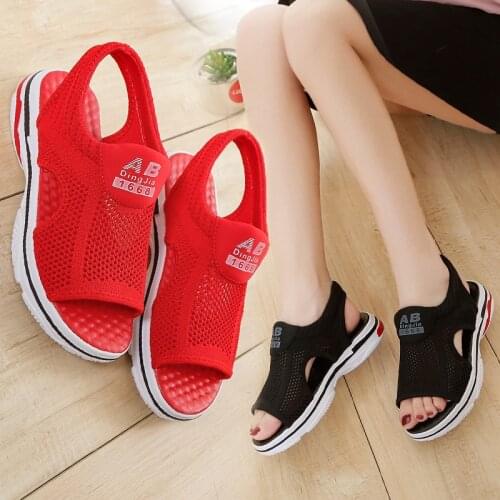 2021 estate nuove scarpe da corsa traspiranti casual con fondo morbido in mesh scarpe piatte da pesce per studenti