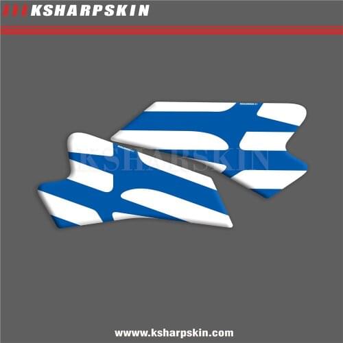3D Gel Motorcycle Burning Fishbone Front Fairing Sticker Protector Side Fuel Tank Sticker for R1200GS Adventure 2017-2018