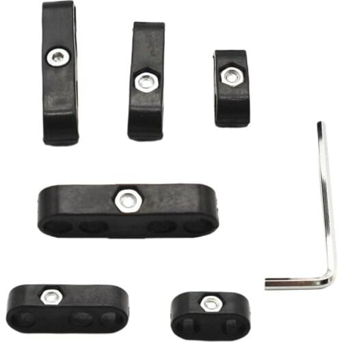 For Chevy Ford Black Spark Plug Wire Separators 2-Wire/3-Wire/4-Wire