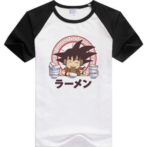 FOR Saiyan Ramen short sleeve casual Men Women T-shirt Comfortable Tshirt Cool Print Tops GA717