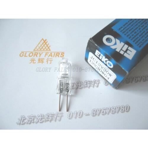 Eiko JC 12V 30W G6.35,microscope fiber optic light,12V30W 2000 hours halogen lamp