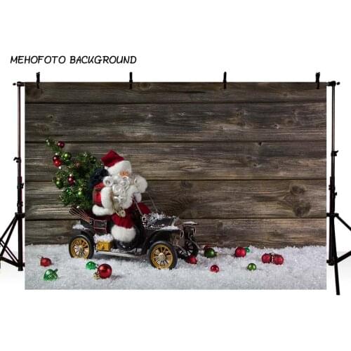 Photography Backdrops Christmas Background Fireplace Tree Winter Snow Window Interior Baby Birthday Background For Photo Studio