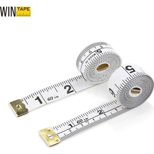 Tape Measure Body Measuring Ruler Sewing Tailor Soft Flat Ruler Centimeter&Inch Scale Measurement Measuring Tape 150cm/60inch