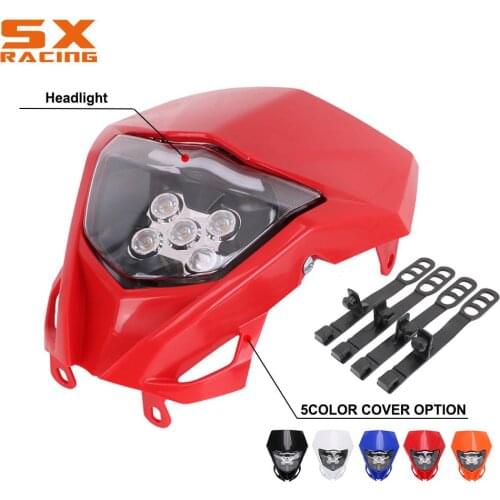 Motorcycle New LED Headlight Headlamp Head Lamp Light For HONDA CR CRF XR 125 150 200 230F 250 250F 250R 300 350 400 450