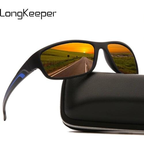 Brand Designer Polarized Sunglasses Men 2020 Fashion Square Sun Glasses Male Vintage Sport Driving Glasses Oculos Masculino