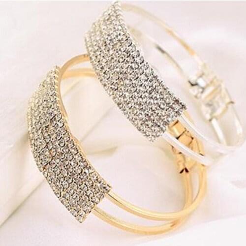 New Elegant Women bracelet Gypsophila full diamond bracelet jewelery Womans accesories women fashion bracelets 2021 ady Gift