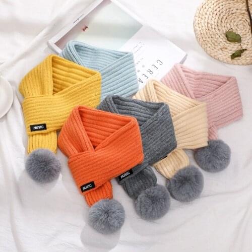 New autumn/winter 2019 scarf for baby boys and girls is soft, warm and lovely yarn