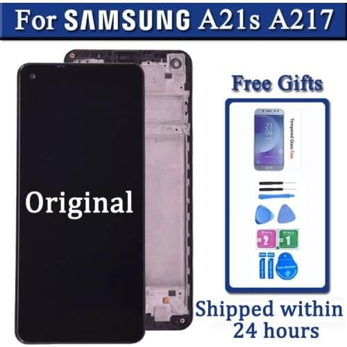 6.5 inches LCD For Samsung Galaxy A21s A217 Display With Touch Screen Digitizer Assembly For Samsung A217F A217M