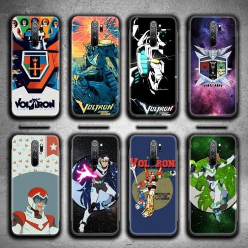 Voltron Legendary Defender Phone Case for Redmi 9A 8A 7 6 6A Note 9 8 8T Pro Max Redmi 9 K20 K30 Pro