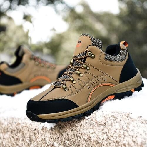High Quality Men Hiking Shoes Autumn Winter Outdoor Men Sport Trekking Mountain Boots Sneaker Large Size