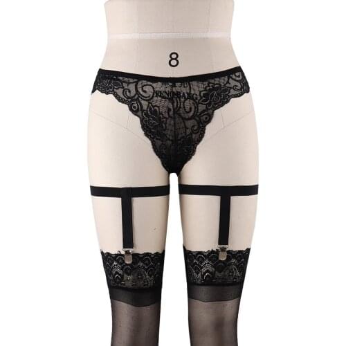 90s bdsm Women pastel goth liguer garter belt fetish bondage lingerie garter belt stocking body harness strap bra rave wear