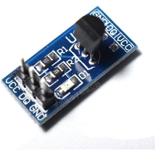 1PCS DS18B20 temperature measurement sensor module