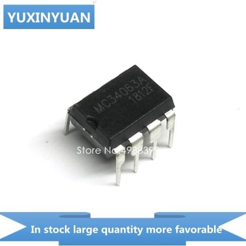 10PCS/LOT MC34063A MC34063 DIP8