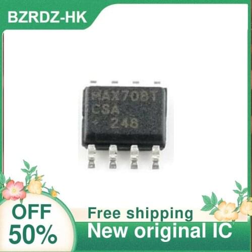 2PCS/lot MAX708TCSA/MAX708TESA SOP-8 New original IC