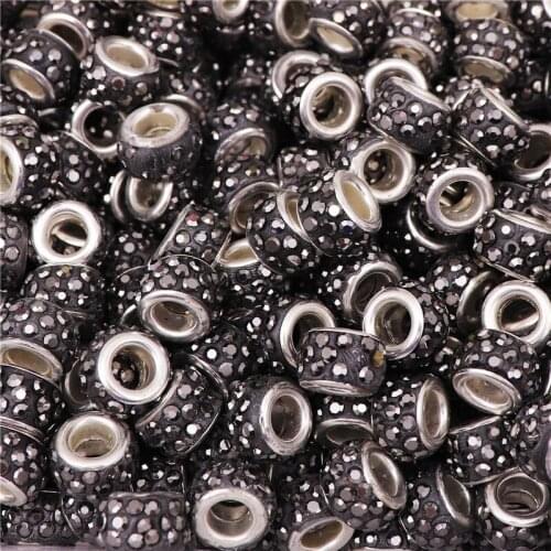 20Pcs Wholesale Price New Hot Large Hole Glass Beads Charms Fit Pandora Bracelet DIY Chain Necklace Earrings for Jewelry Making