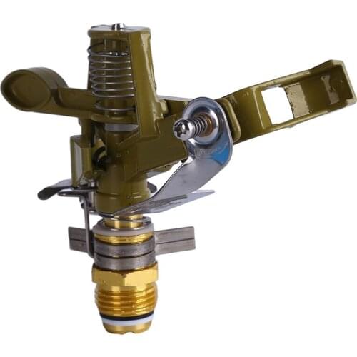 4 Points Zinc Alloy 360 Degree Rotary Nozzle Controllable Angle Lawn Sprinkler Agricultural Garden Sprinkler Irrigation Supplies