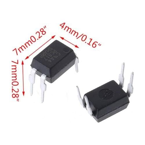 50pcs PC817 PC817C PC817/C PC817 LTV817 K1010B Optocoupler Sharp K5DB