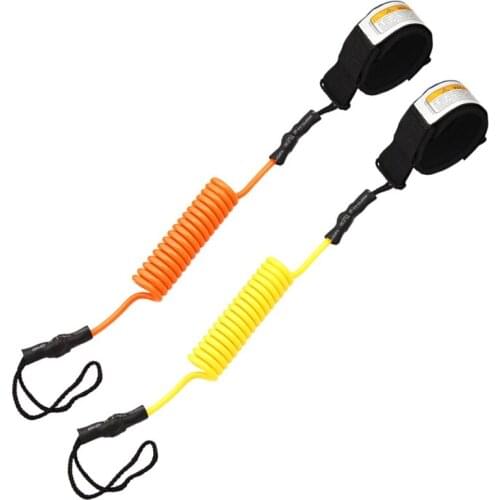Safety Hand Leash Rope Surfing Kayak Paddle Leash Rowing Boat Surfboard Portable Outdoor Tackle Fishing Surfing Accessories